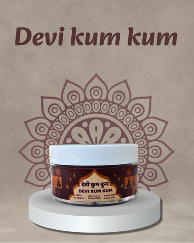 Poojashala Devi Kumkum – 100% Natural Sacred Red Kumkum | For Devi Aradhana, Navratri & Daily Pooja | Chemical-Free