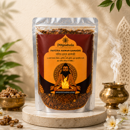 Poojashala Premium Pavitra Hawan Samagri Pack of 2 | Total 1kg | Pure & Natural Havan Samagri for Religious Rituals